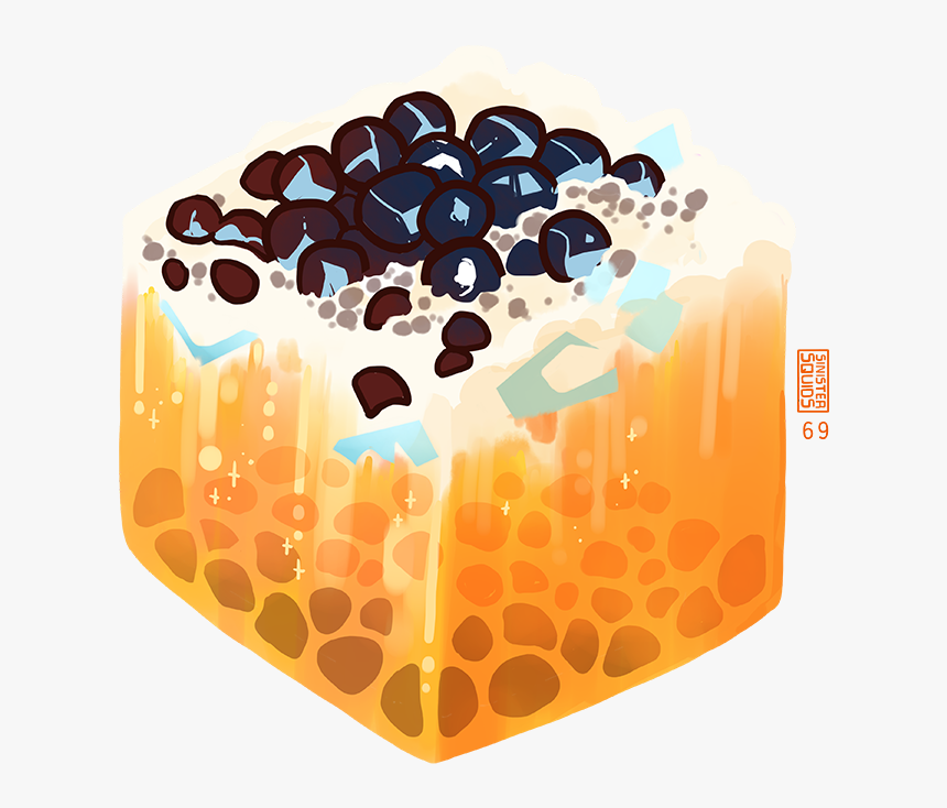 Boba Brown Sugar Anime, HD Png Download, Free Download