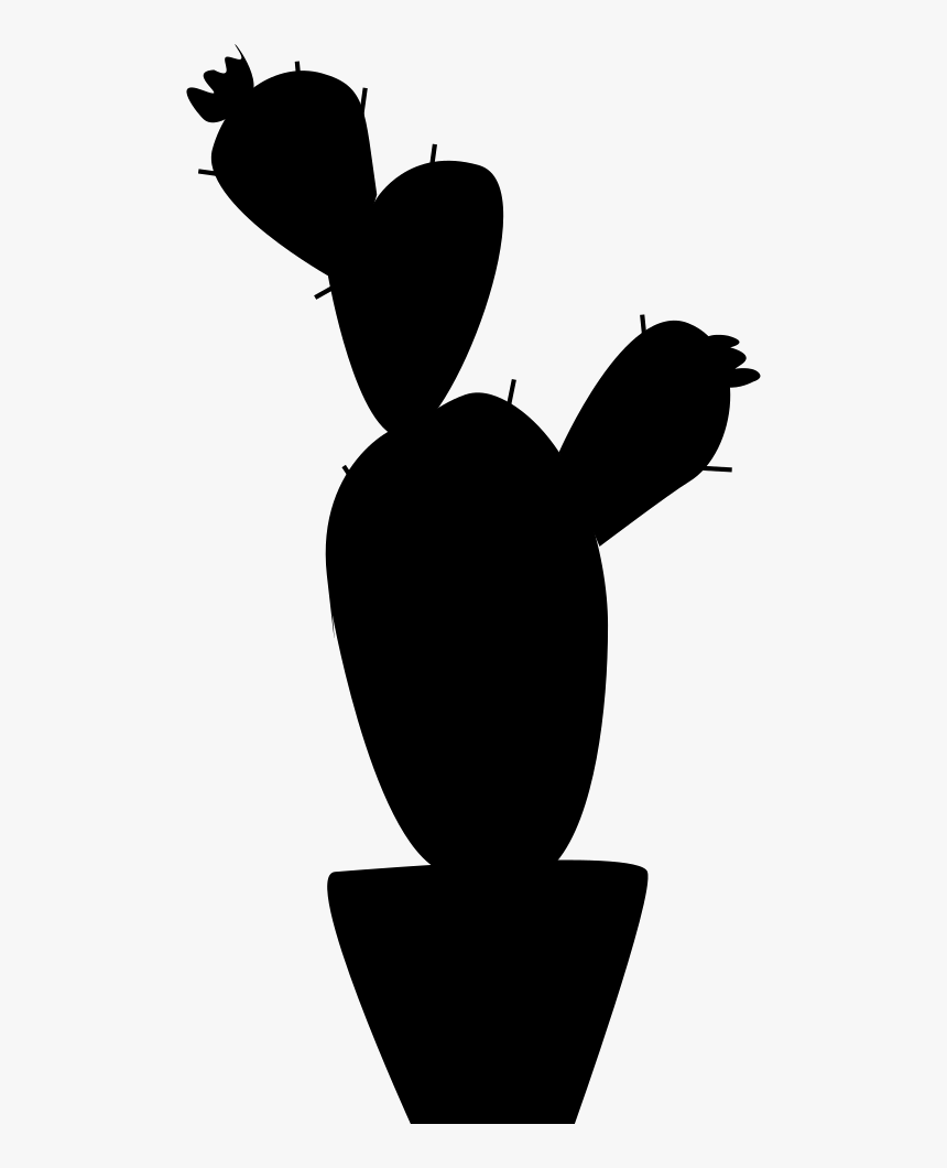 Icon Cactus Svg Png Icon Free Download - Silhouette Free Svg Cactus, Transparent Png, Free Download