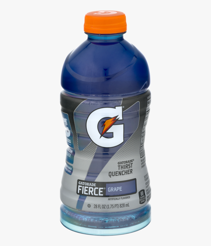 Gatorade Fierce Grape 28oz Btl - 28 Oz Gatorade Fierce Grape, HD Png Download, Free Download