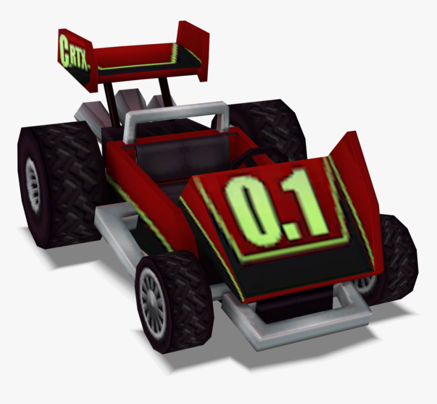 Bandipedia - Crash Tag Team Racing Cortex Car, HD Png Download, Free Download