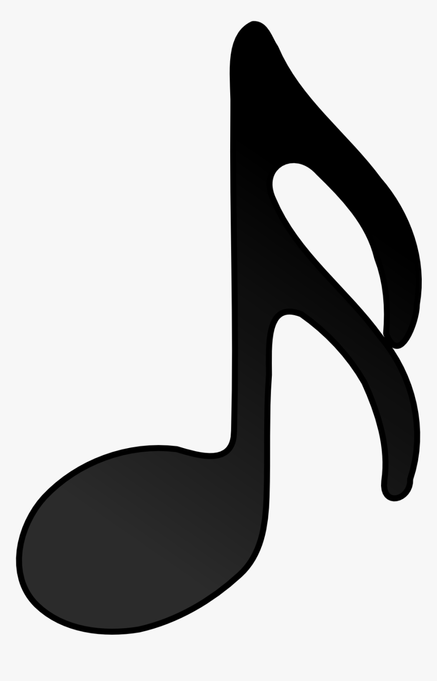 19 Clipart Music Note Huge Freebie Download For Powerpoint - Note Clipart Black And White, HD Png Download, Free Download