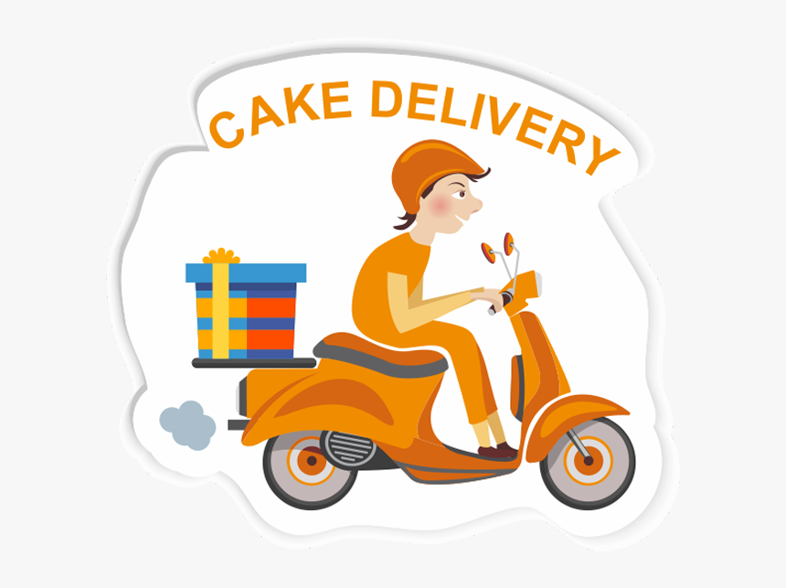 Cake Delivery Clipart , Png Download - Cake Delivery Png, Transparent Png -  kindpng