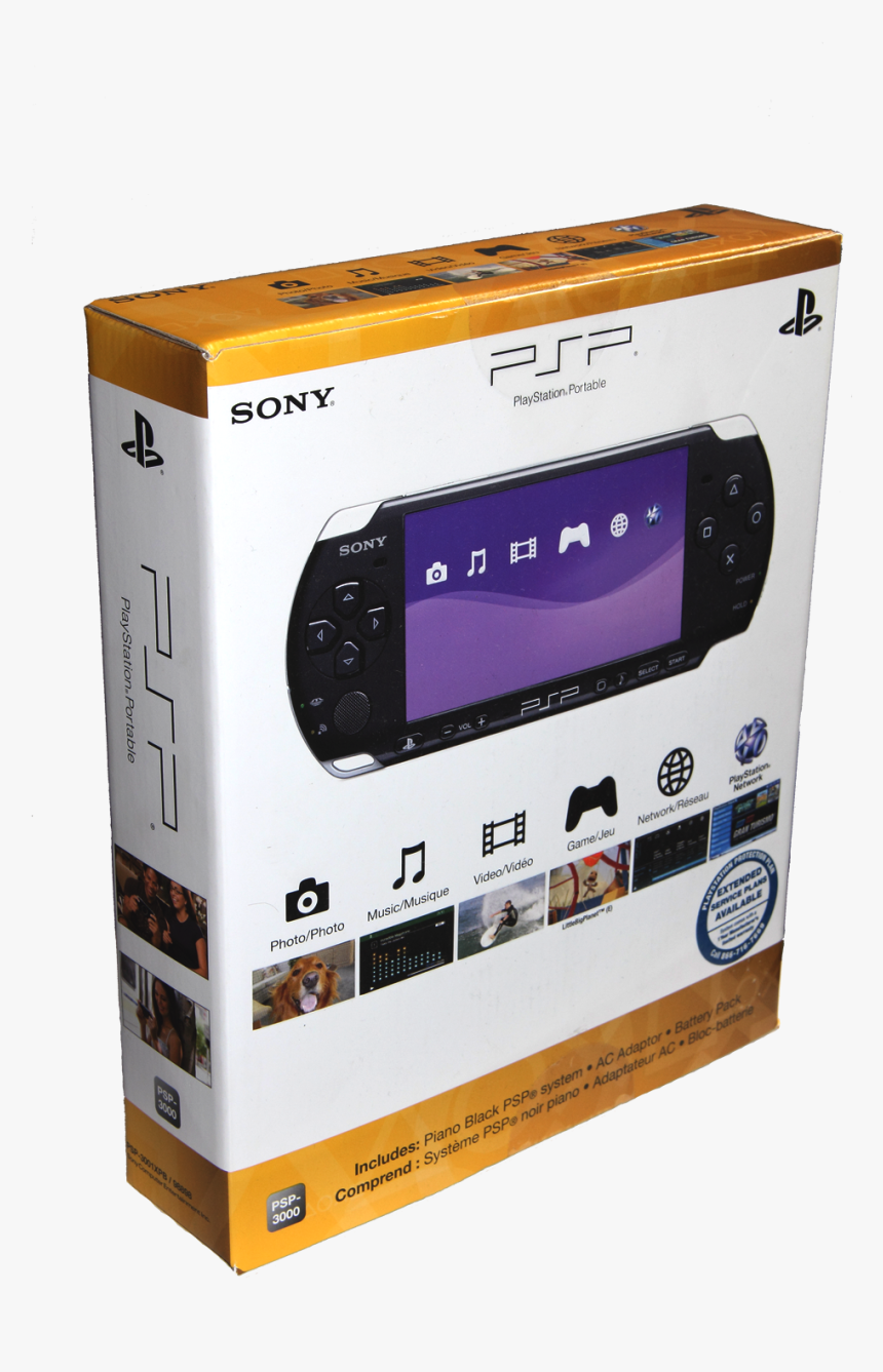 Psp Box Png, Transparent Png, Free Download