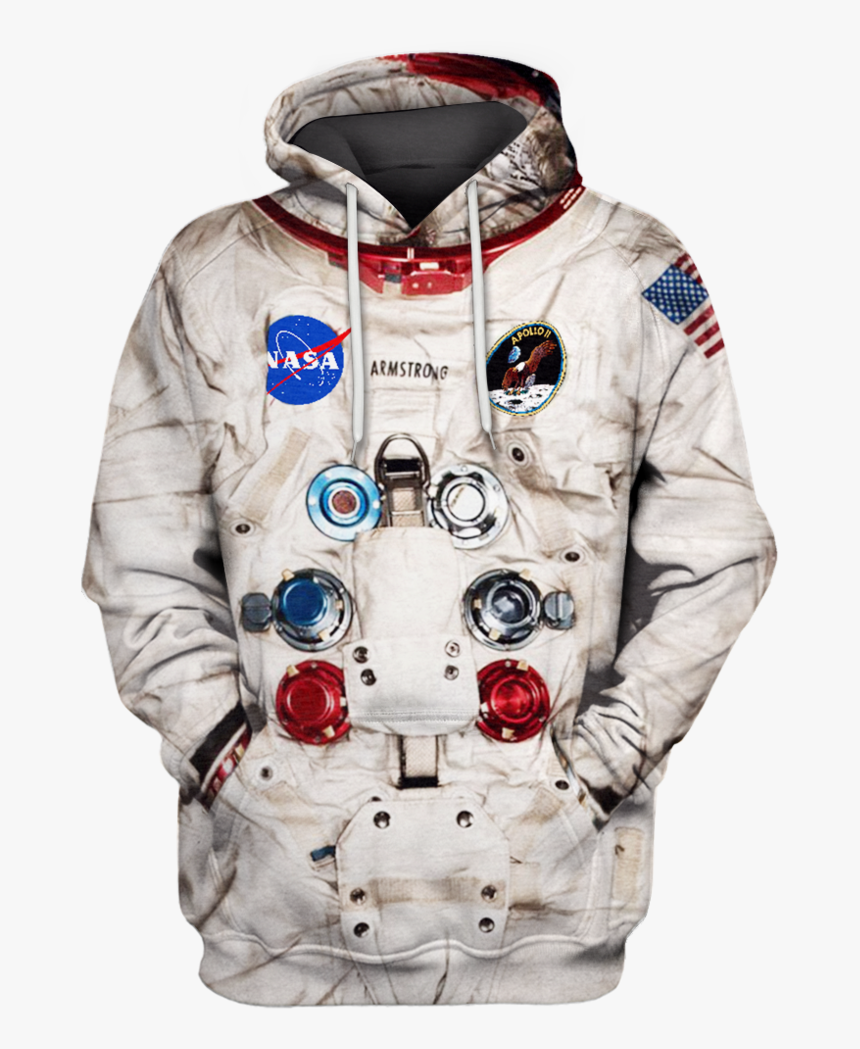 Neil Armstrong Space Suit Hoodie, HD Png Download, Free Download