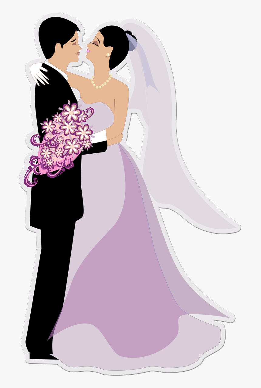 Invitation Clipart Groom Bride - Clip Art Designs For Wedding Invitations, HD Png Download, Free Download