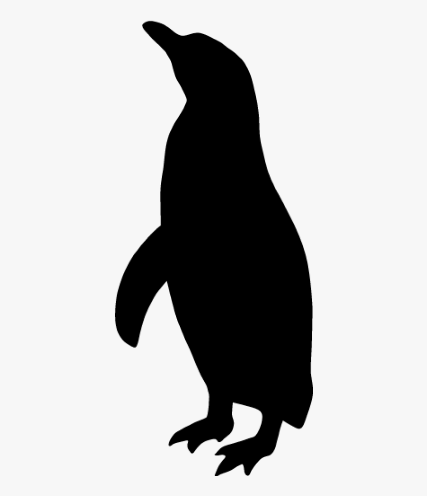 Silhouette Of A Penguin, HD Png Download, Free Download