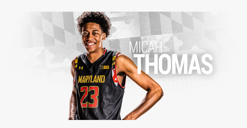 Maryland Welcomes Micah Thomas - Basketball Player, HD Png Download, Free Download