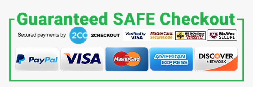 Guaranteed Safe & Secure Checkout, HD Png Download, Free Download