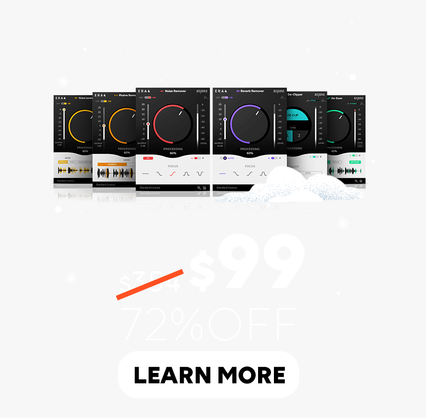 Era 4 Bundle Standard Sale - Accusonus Era Bundle Pro V4 1.0, HD Png Download, Free Download
