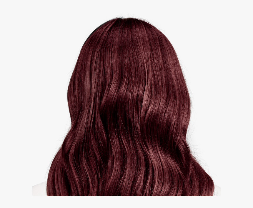 Transparent Red Hair Wig Clipart - Natural Brown Hair Color, HD Png Download, Free Download