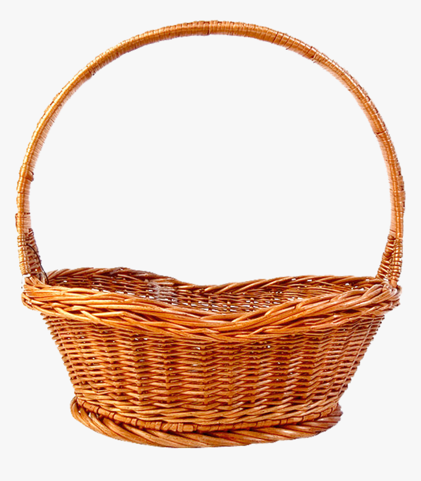 Basket Wicker Clip Art - Плетеная Корзина Пнг, HD Png Download, Free Download