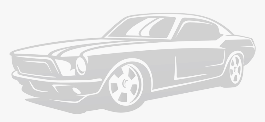Mustang Clipart Classic Mustang - Silhouette Mustang Clipart Car, HD Png Download, Free Download