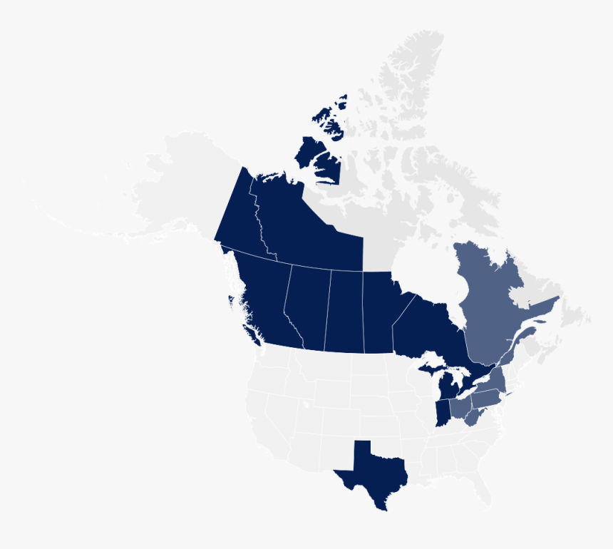 Collision Reconstruction And Analysis Edmonton Calgary - Breakthru Beverage Map, HD Png Download, Free Download