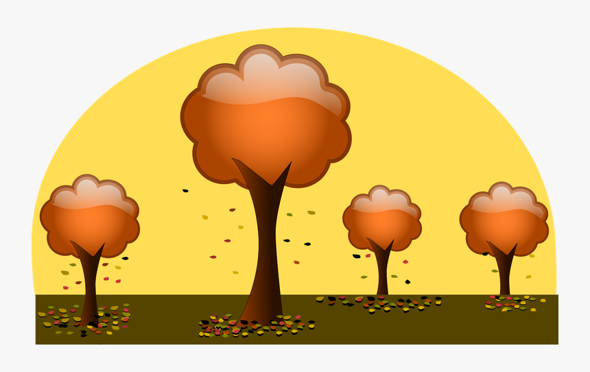 Fall Scene - September Clip Art, HD Png Download, Free Download