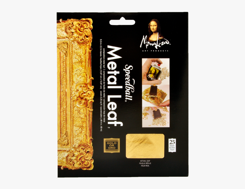 Mona Lisa Gold Leaf, HD Png Download, Free Download