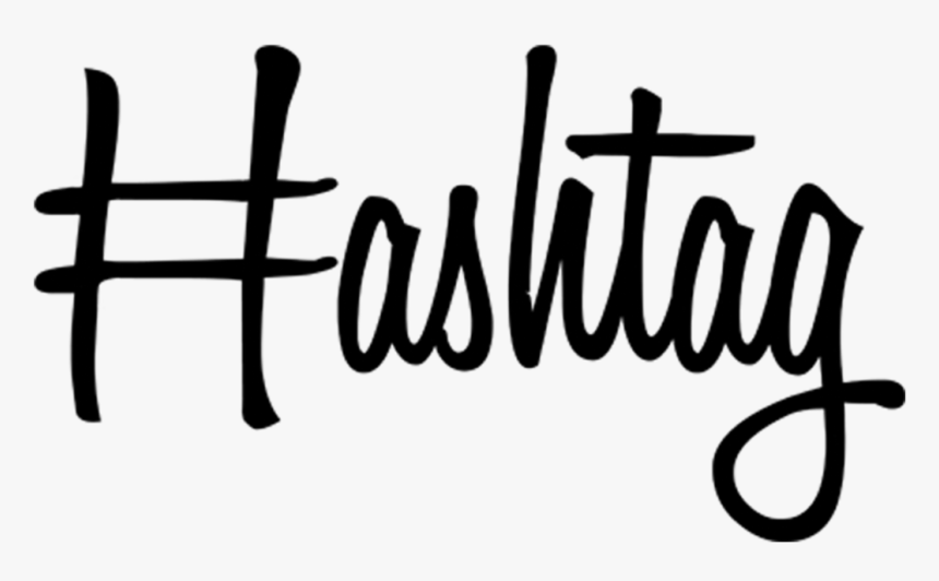 Image Result For Using Hashtags Png - Hashtag Word, Transparent Png, Free Download