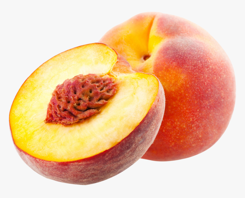 One And Half Peach Png Image - Peach Png, Transparent Png, Free Download
