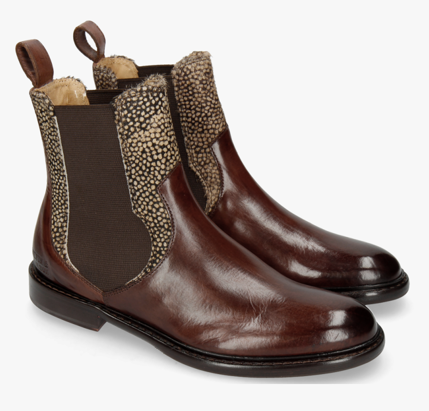 Ankle Boots Sally 113 Mogano Hairon Halftone - Melvin & Hamilton, HD Png Download, Free Download