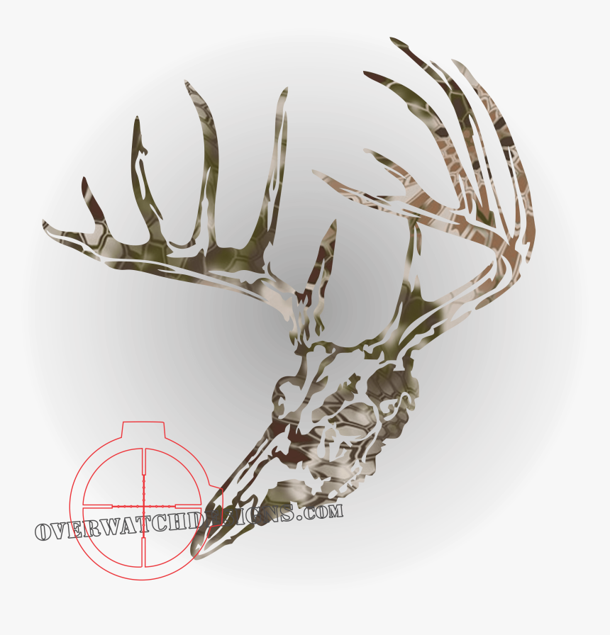 Kryptek Deer Skull, HD Png Download, Free Download