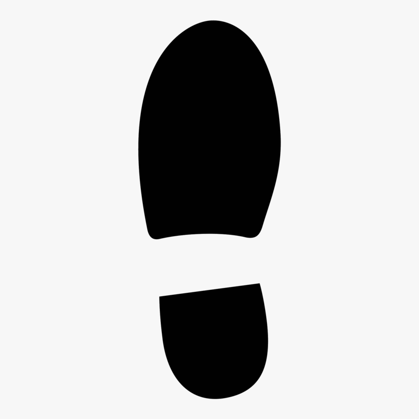 Shoe Print Icon - Left Shoe Icon, HD Png Download, Free Download