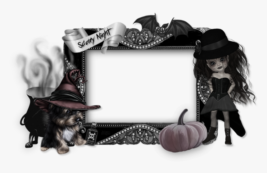 Cadre Photo Halloween, Gothique - Picture Frame, HD Png Download, Free Download