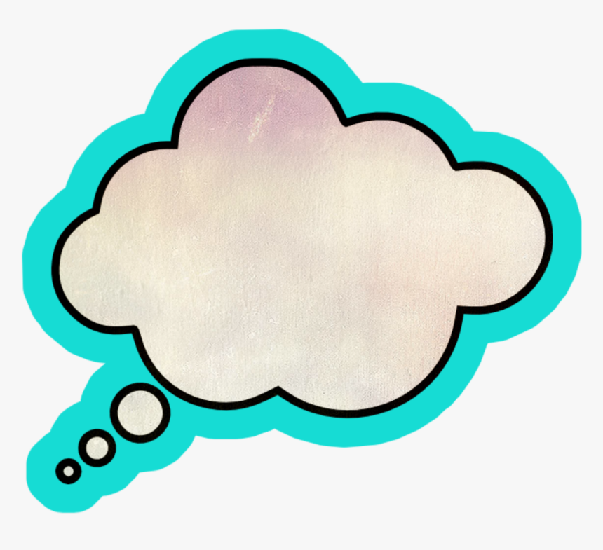 #here Is The Thinking Bubble - Thinking Cloud, HD Png Download, Free Download