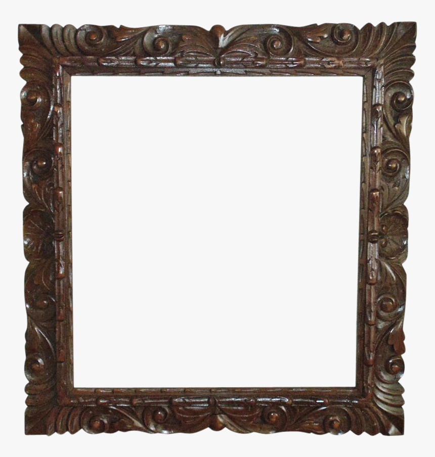 Thumb Image - Vintage Wooden Picture Frame Png, Transparent Png, Free Download