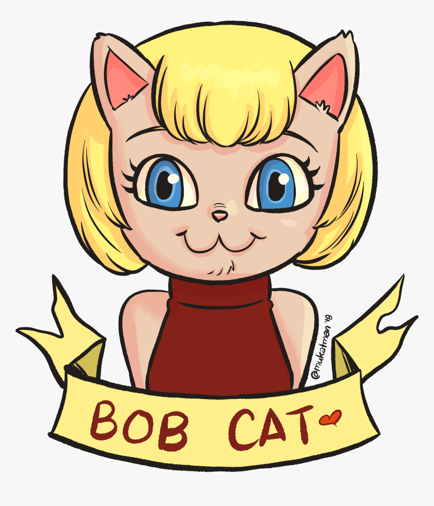 Bob Cat Cat Puns - Cartoon, HD Png Download, Free Download