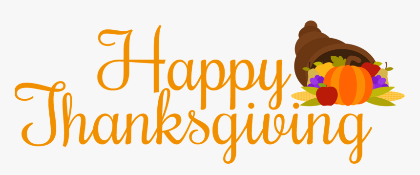 Happy-thanksgiving - Clipart Happy Thanksgiving, HD Png Download, Free Download