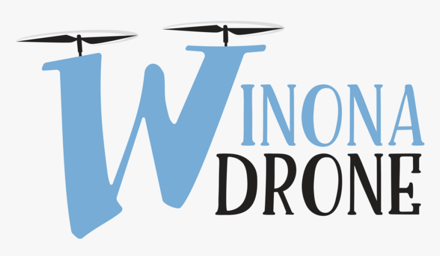 Winona Drone Logo - Helicopter Rotor, HD Png Download, Free Download