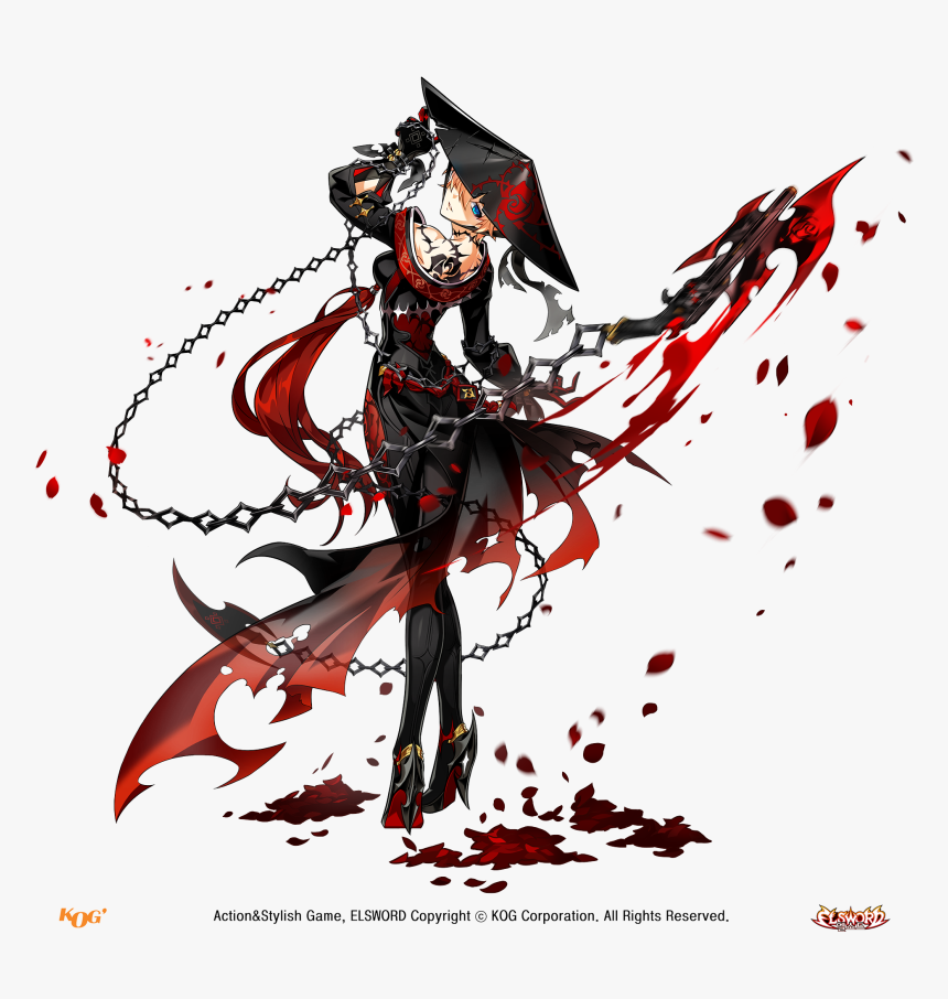 Elsword Rose Black Massacre, HD Png Download, Free Download