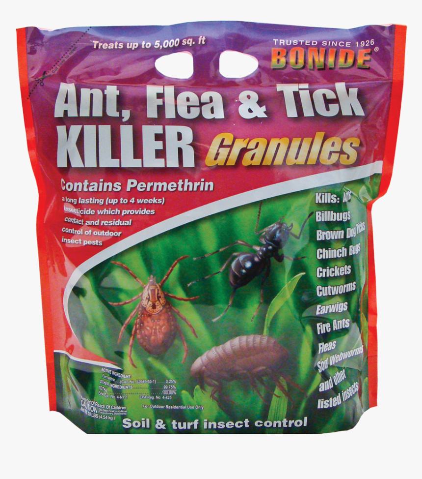 Bonide Ant, Flea & Tick Granules - Ticks Killer, HD Png Download, Free Download