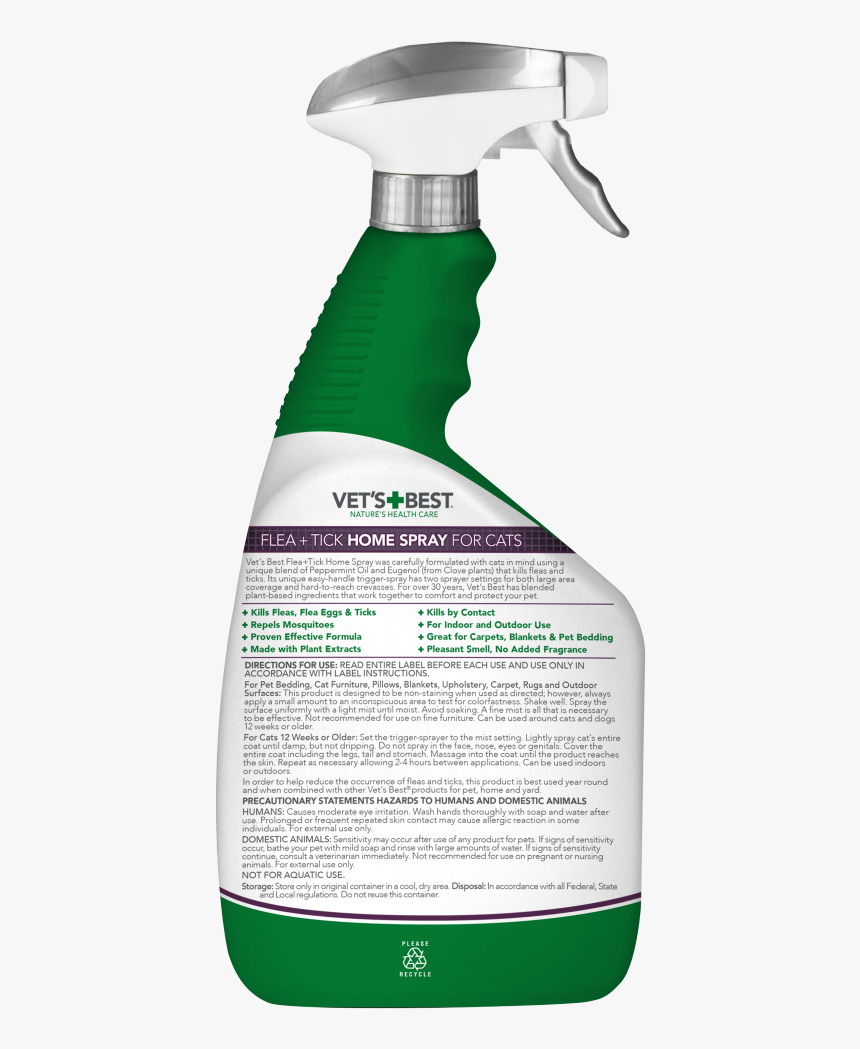 Vet's Best Flea And Tick Home Spray, HD Png Download, Free Download