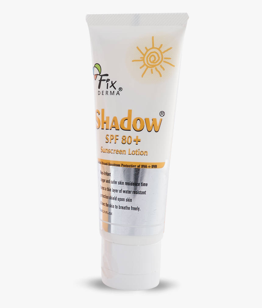 Shadow Spf80 - Fixderma, HD Png Download, Free Download