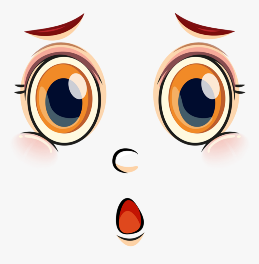 #mq #eyes #cartoon #face #eye - Imagenes De Ojos En Caricatura, HD Png Download, Free Download