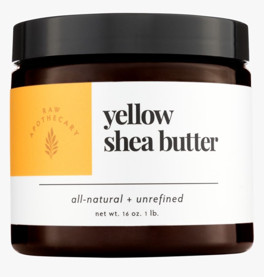 Yellow Shea Butter Packaging Front - Cosmetics, HD Png Download, Free Download