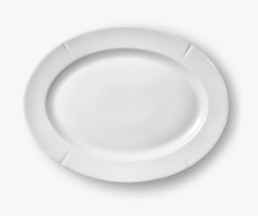 Gc Oval Plate White Grand Cru - Rosendahl Grand Cru Oval Tallerken, HD Png Download, Free Download