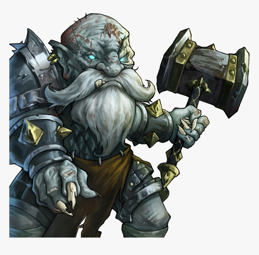 Gems Of War Wikia - Dwarven Zombie, HD Png Download, Free Download