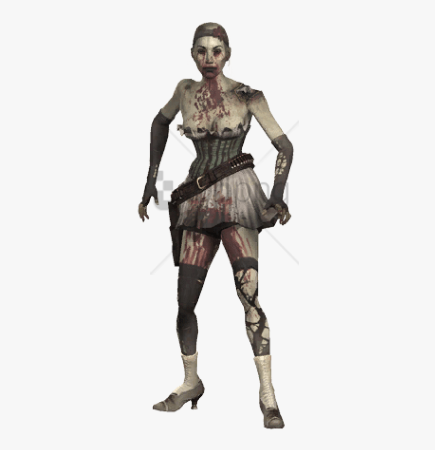 Zombie Woman Png, Transparent Png, Free Download