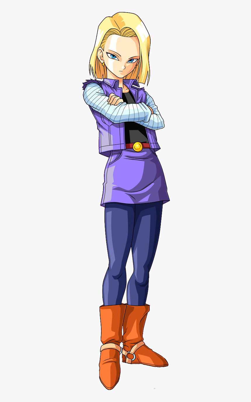 Android 18 Png - Android 18 Dbz Png, Transparent Png, Free Download