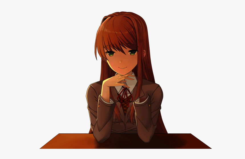 Transparent Anime Girl Sitting Png - Cartoon, Png Download, Free Download