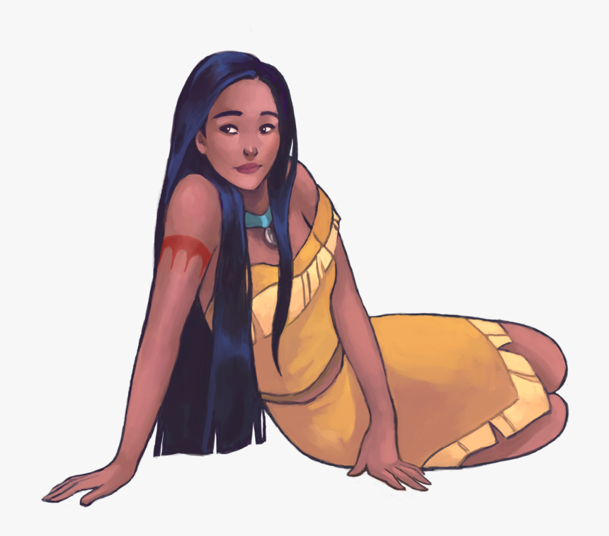 Pocahontas Fanart , Png Download - Realistic Disney Princes Fan Art, Transparent Png, Free Download