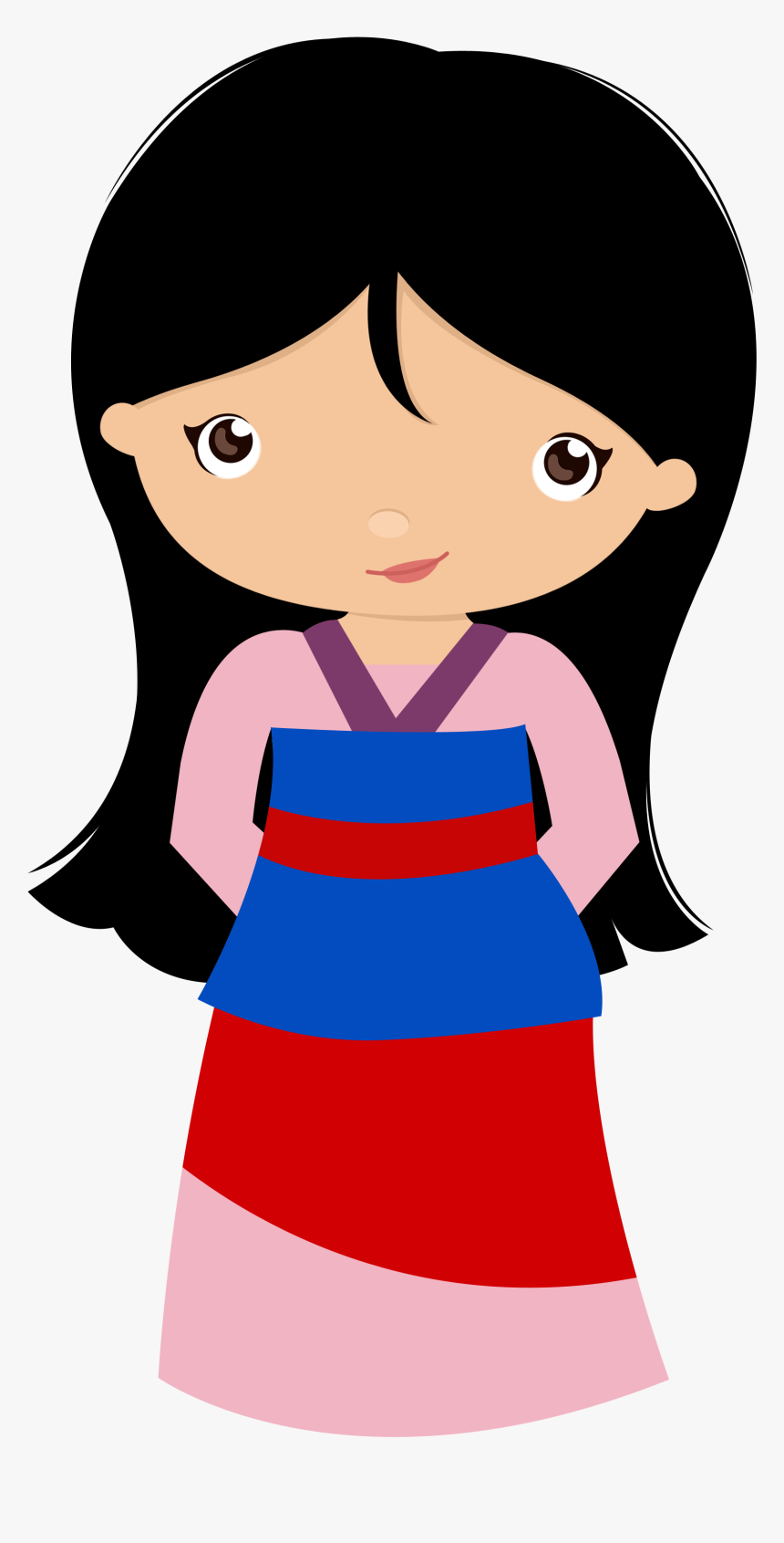 Fan Clipart Mulan - Mulan Cute Png, Transparent Png, Free Download