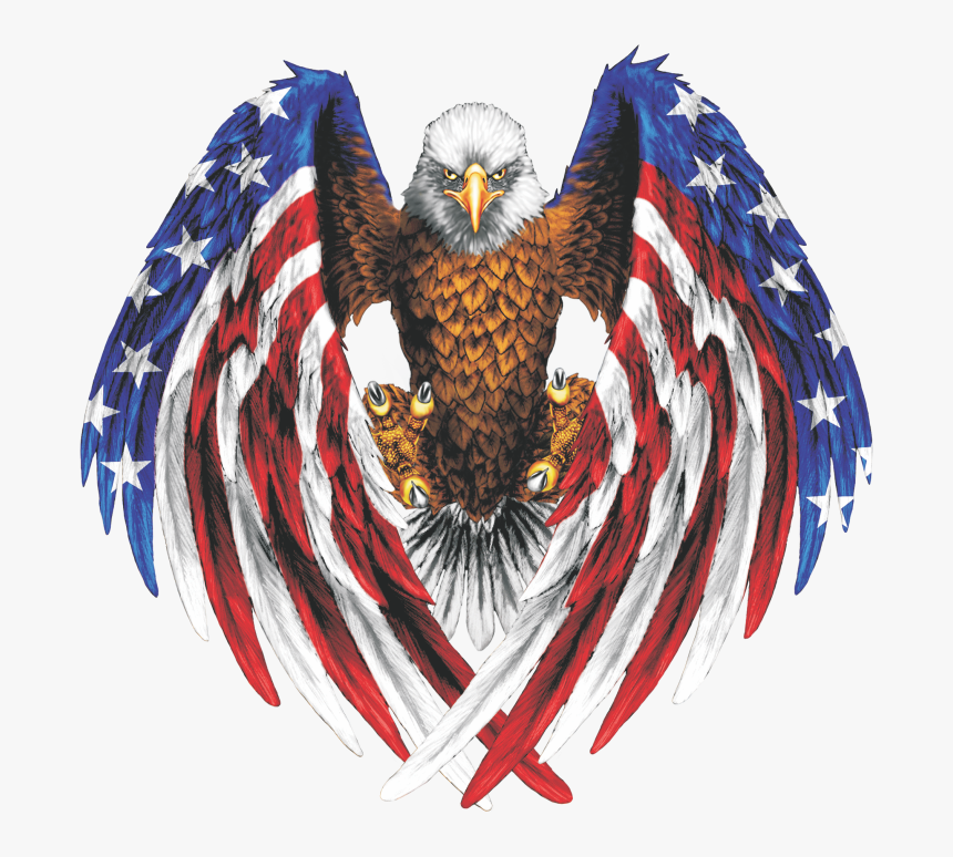 Eagle Logo - Eagle American Flag, HD Png Download, Free Download