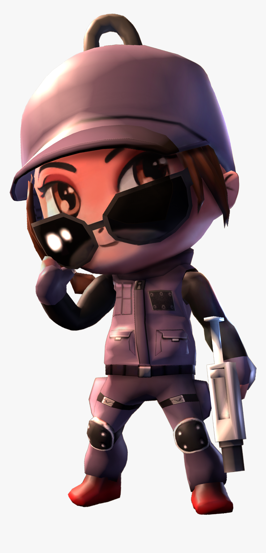 Svg Library Chibi Transparent Rainbow Six Siege - Rainbow Six Siege Chibi Png, Png Download, Free Download