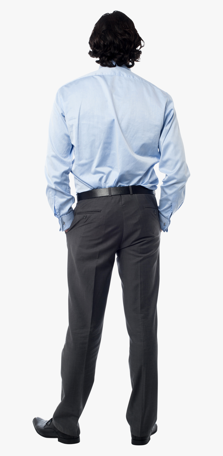Business Man Standing Back Png , Png Download - Man From Back Png, Transparent Png, Free Download