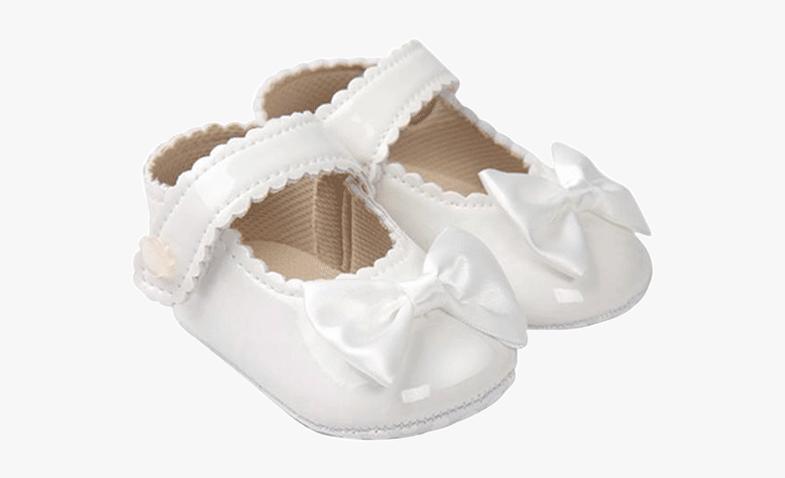 Petite Bello Shoes White / 0-6 Months Baby Girl Bow - Ballet Flat, HD ...
