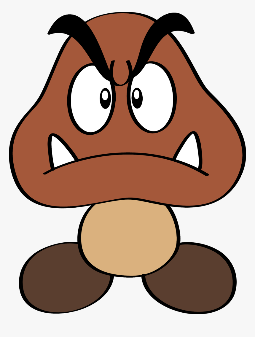 Super Mario Bros - Goomba Super Mario Vetor, HD Png Download, Free Download