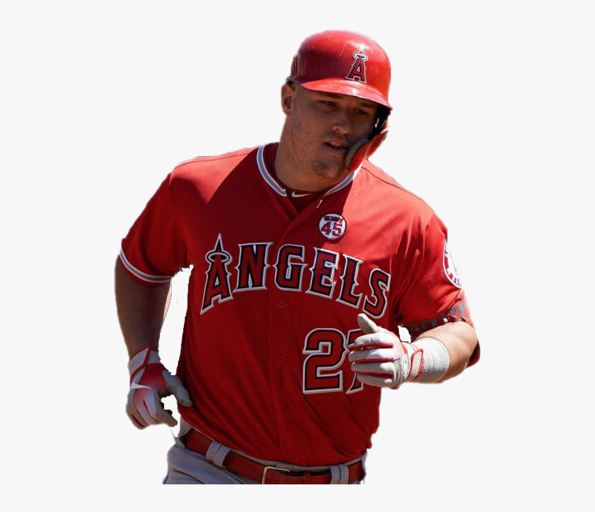 Mike Trout Png Image Transparent - Baseball Player, Png Download, Free Download