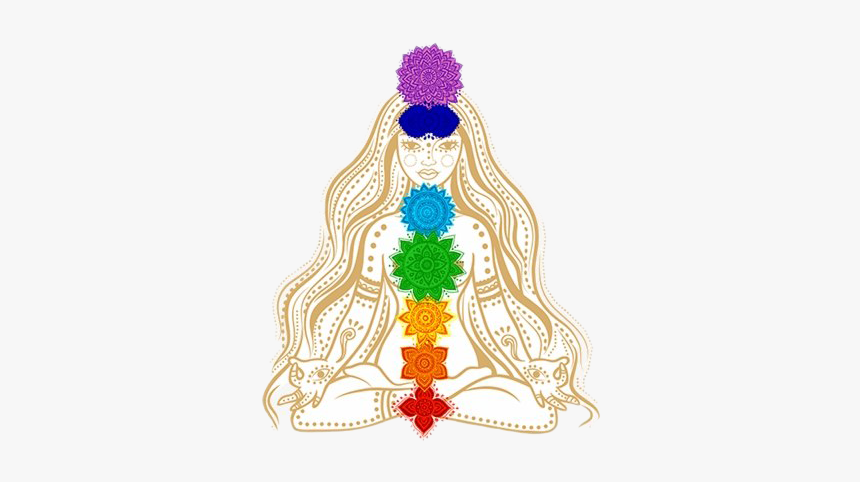 Chakra Meditation - Indian Head Massage Chakras, HD Png Download, Free Download